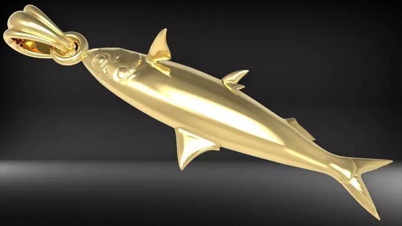 Sardine Fish Pendant