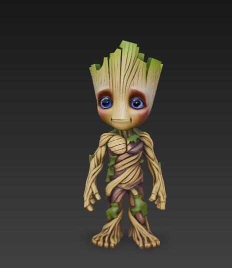 groot figurine