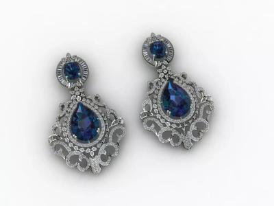 Diamond Earrings
