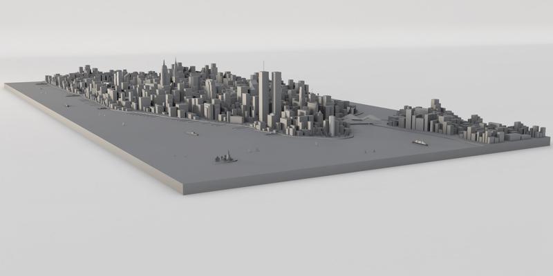 MANHATTAN - NEW YORK CITY - MINIATURE