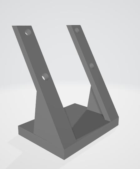 Camera holder / adapter for Raspberry IP camera on tripod