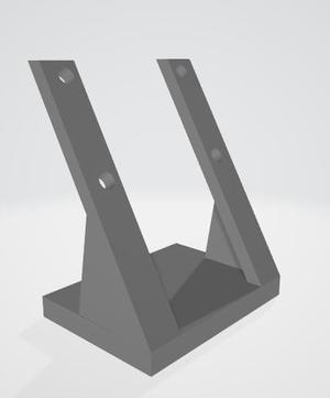 Camera holder / adapter for Raspberry IP camera on tripod