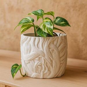 Branch Woven Plant Pot with Drainage No Supports Natural Planter