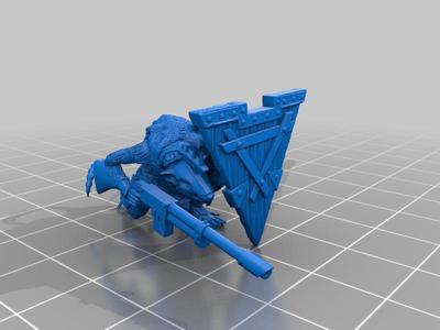 Skaven Lascannon Sniper Heavy Team