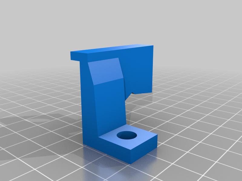 S-piece to hold bike headlight