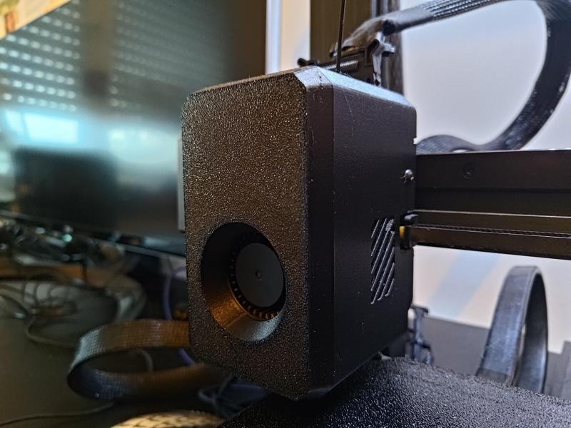 Sidewinder X4 Print Head Housing Fan Duct