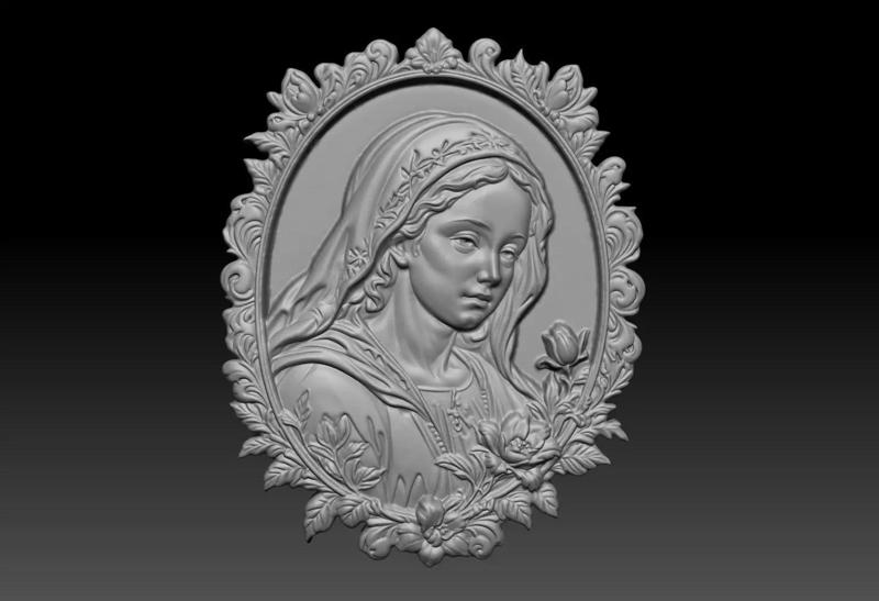 Virgin Mary Pendant 05-230826