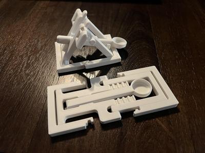 Print in Place "Pop-up" Catapult Version 1.1