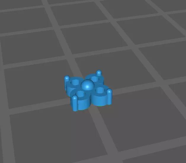 Four stones earrings