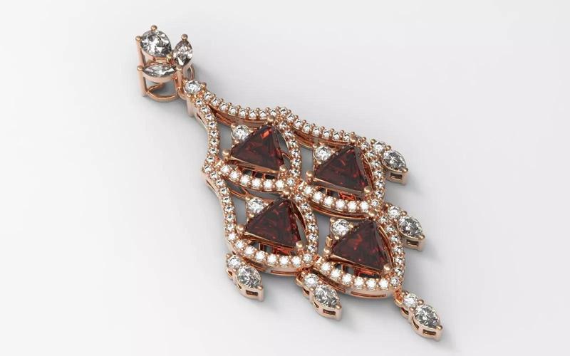 Triangle pendant