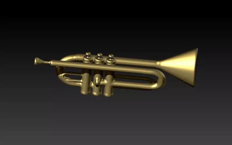 Trumpet pendant