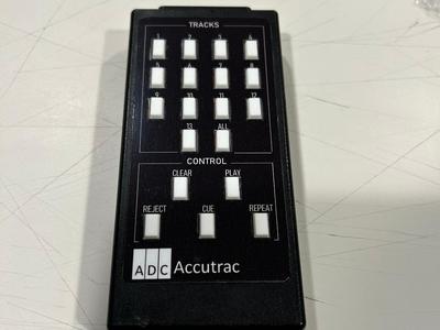 Accutrac Remote Buttons