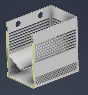 Paridera for guppy or platy fishes