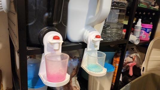 Laundry Detergent Cup Holder - Parametric