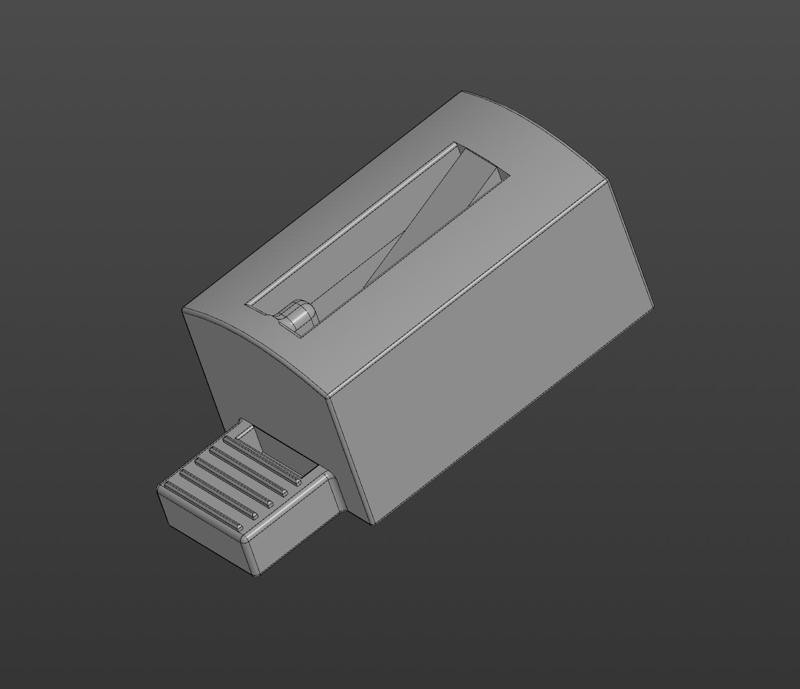 Basket guide stopper (plug) for Indesit, Ariston, Hotpoint, Hotpoint-Ariston, Whirlpool, Bauknecht dishwashers rear 386600