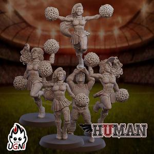 Cheerleader x5 - Humans