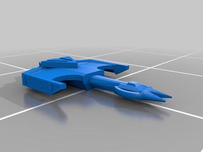 Star Trek Klingon tIq vo' nagh (Heart of Stone) class ship