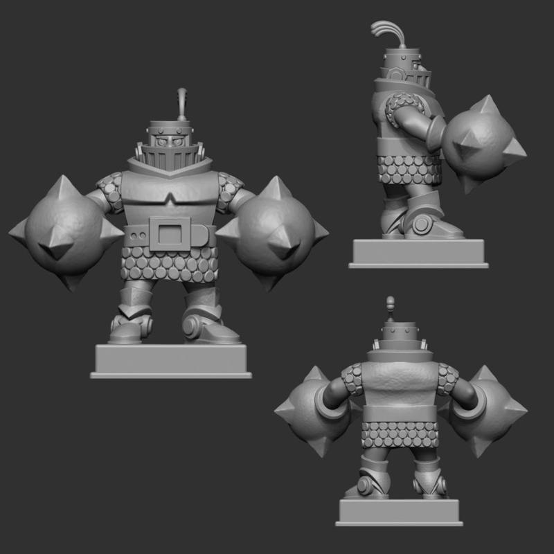 Mega Knight - CLASH ROYALE / CLASH OF CLAN / SUPERCELL / VIKING