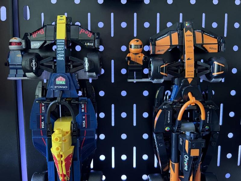 Lego Speed Champions - Wall Control Pegboard Adapter