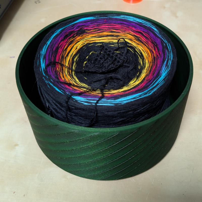 Yarn Bowl for Crochet Bobbel
