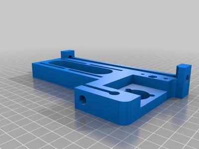 Experimental Z axis combined leadscrew base