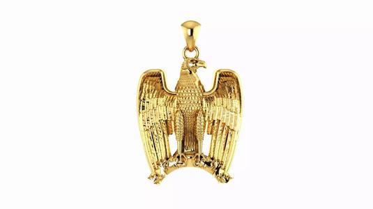 American Eagle Pendant Design