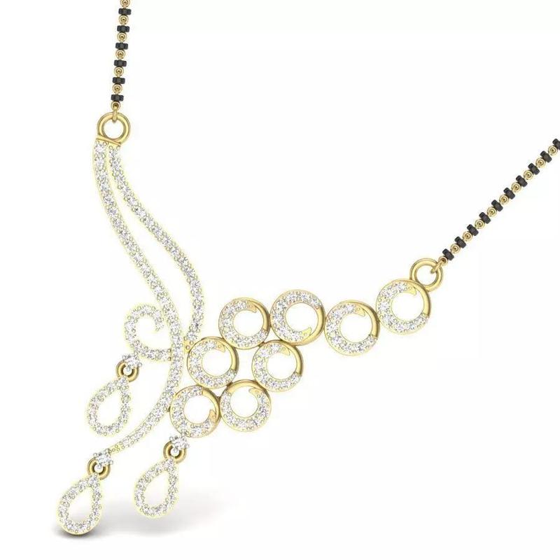necklace with diamonds