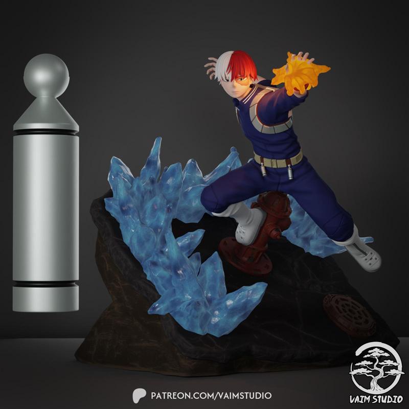 Free STL Capsule Todoroki Shoto
