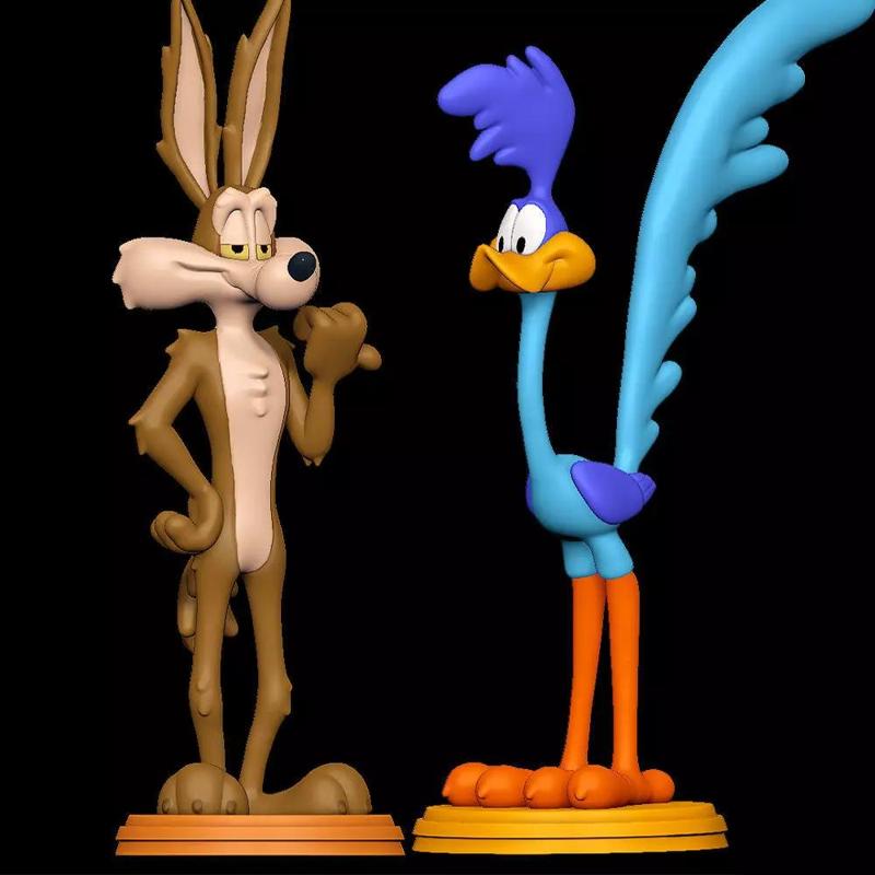 Wile E Coyote and Road Runner - Looney Tunes