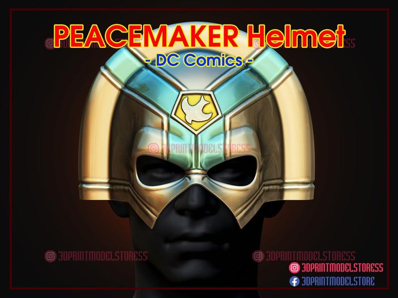 Peacemaker Helmet - TV Series - John Cena - The Suicide Squad Cosplay