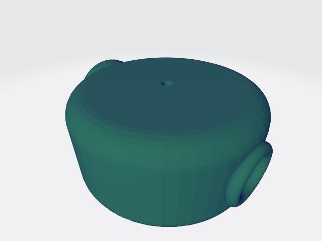 1/6th scale Sherman tank search light cable reel