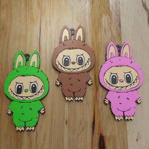 LABUBU KEYCHAIN / KEYCHAIN / MAGNET (STL AND 3MF)