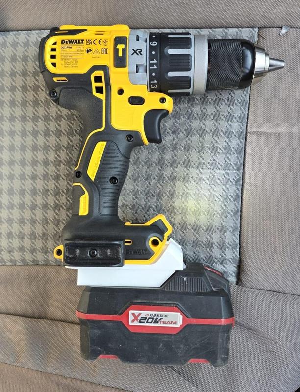 Parkside x20v battery to DeWALT 18v XR tool_NEW MODEL 2024
