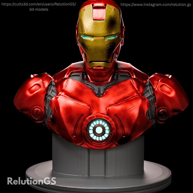 Free Iron Man Bust - Mark III