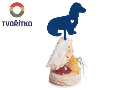 Cocktail stick - Canape - DACHSHUND VI