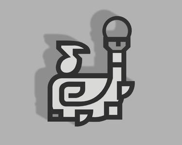 Hunting Horn Keychain (Monster Hunter)