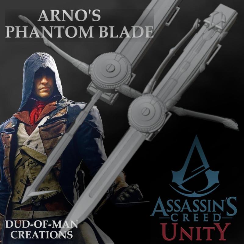 Assassins Creed Unity Arno's Crossbow Gravity Phantom blade (nonfunctional)