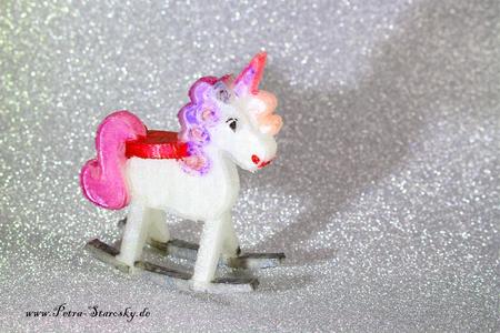 Unicorn rocking animal - Unicorn - rocking horse