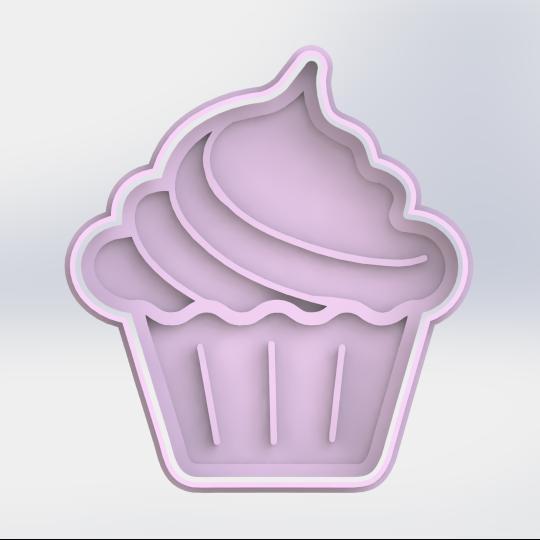 Cortador de Biscoito - Cupcake