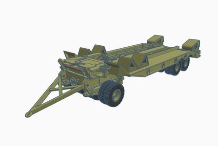 45-tons m9 rogers trailer