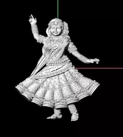 Indian Dancing Ladies Murti