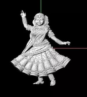 Indian Dancing Ladies Murti