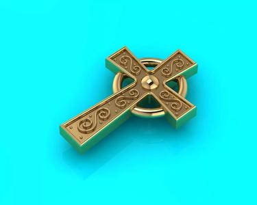 Celtic cross 30mm