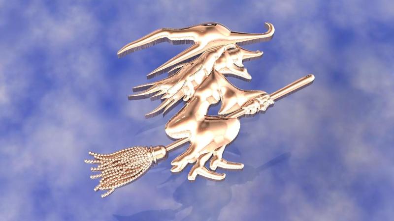 Witch Necklace From Halloween