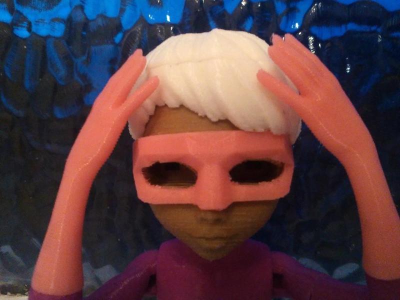 Super Hero Mask for Quin