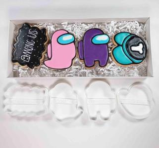 Among Us Cookie Cutter SUS Set of 4