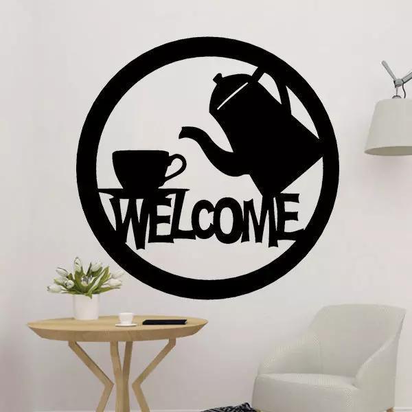 Welcome Coffee Decor