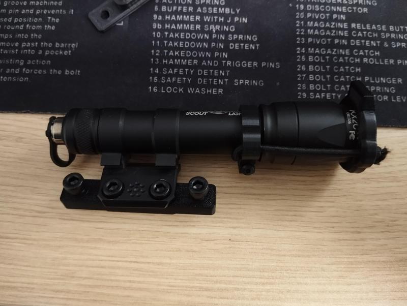 Airsoft Ares Amoeba SureFire Adapter