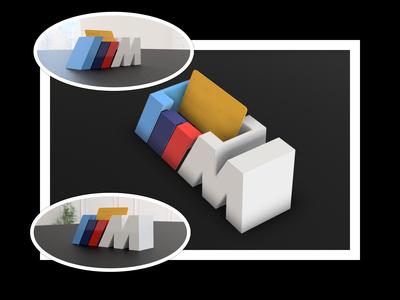 BMW M LOGO BUSINESS CARD HOLDER