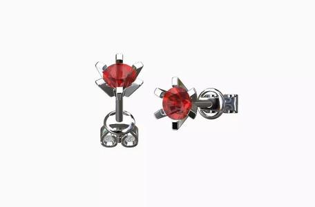 Stud and Pin Earrings crown